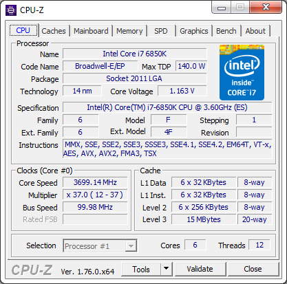 The Intel Broadwell-E Review: Core i7-6950X